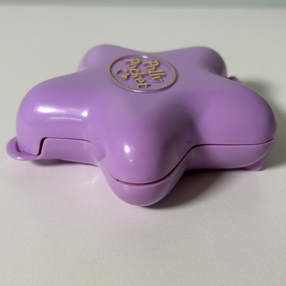 Vintage 90s Bluebird Polly Pocket Fairy Glade Fantasy Compact Set + 1 Figure (21 - Picture 4 of 14